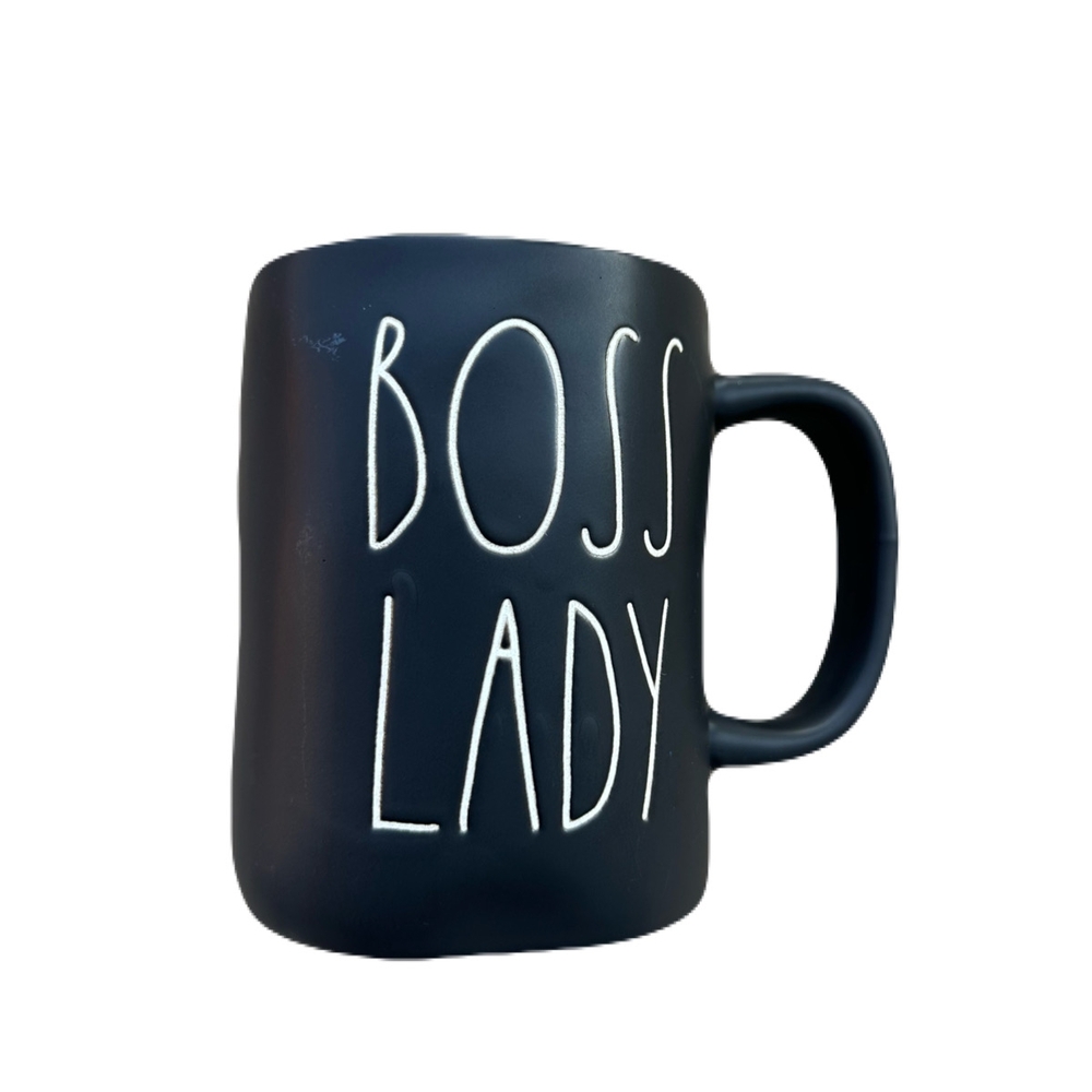 Rae Dunn Artisan Collection Ceramic 'Boss Lady' Mug - Picture 3 of 4